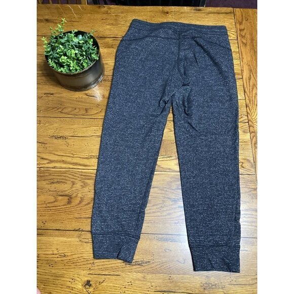 CHAMPION Elastic Waist Drawstring Jogger Athleisure Pants Black Gray Size Medium - Picture 7 of 8